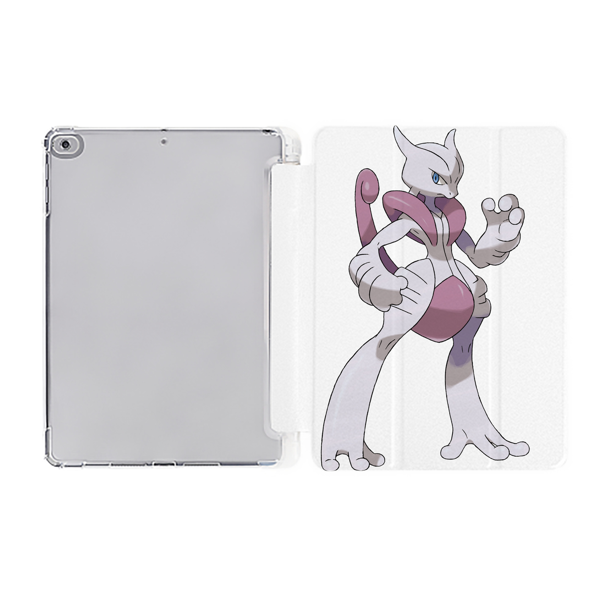 （画像用） ポケットモンスター Pokémon IPad ケース ペン収納付き 三つ折りスタンド PUレザー×シリコン 対応機種9.5/10.5/10.9インチ